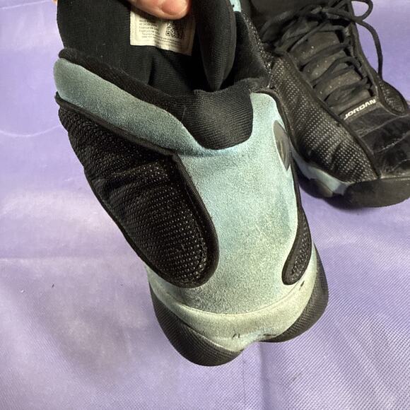 Jordan DJ5982-041 Size 9.5 Retro Black University Blue B5 - Picture 4 of 16